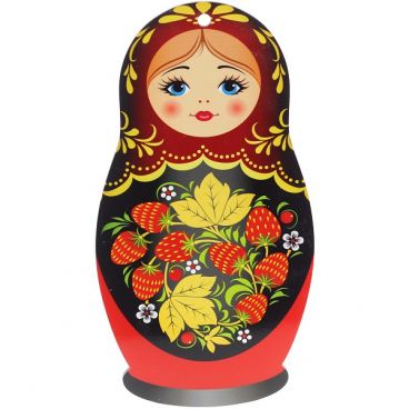 Board matryoshka souvenir &quot;Khokhloma&quot;