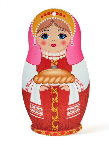 Board matryoshka souvenir &quot;Bread Salt&quot;