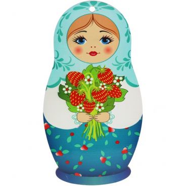 Board matryoshka souvenir &quot;Berries&quot;