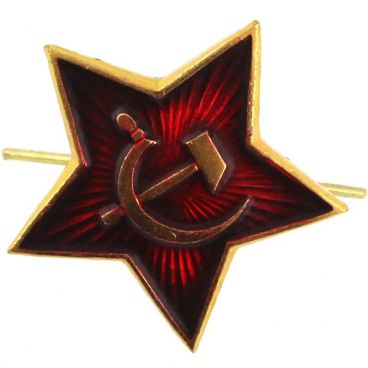 Cockade for cape Red Star