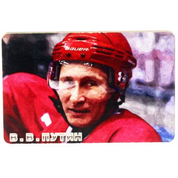 Single-layer magnet &quot;Putin-4&quot;