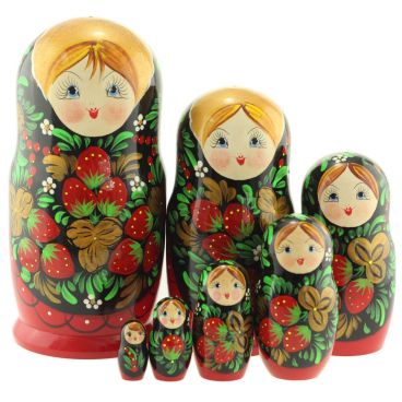 Matryoshka 7 seats &quot;Like Khokhloma&quot;