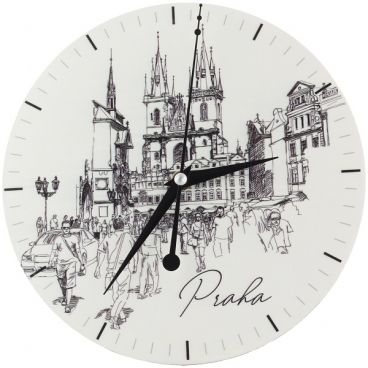 Souvenir clock &quot;Prague.Staromestskaya Square-2&quot;