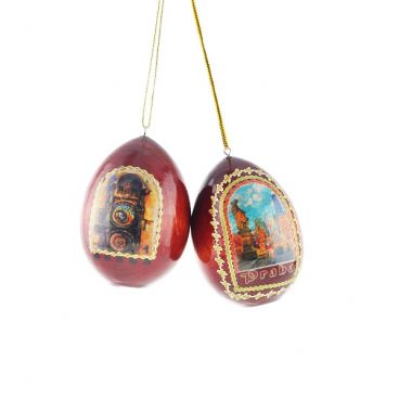 Wooden egg &quot;Prague&quot;