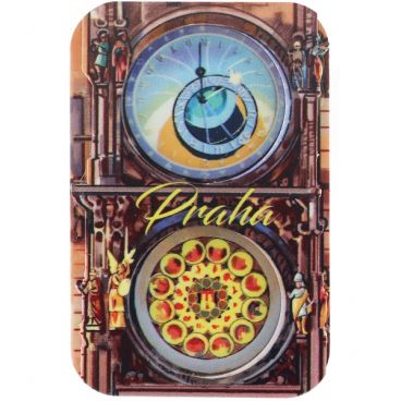 Magnet double &quot;Prague. Astronomical Clock&quot;