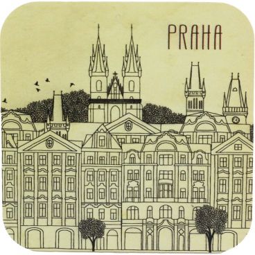 Stand for beer &quot;Prague&quot;