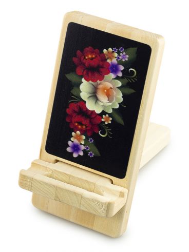 Mobile device stand Zhostovo