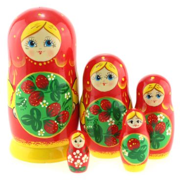 Matryoshka average 5 places &quot;Seasons. Summer&quot;