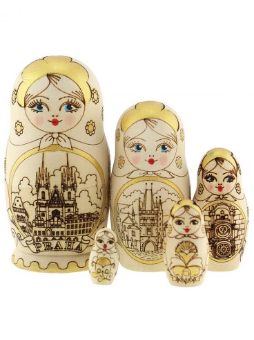 Matryoshka zhzhenka 5 places &quot;Prague-1&quot;