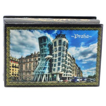 Casket &quot;Prague. Dancing House&quot; (10x14)