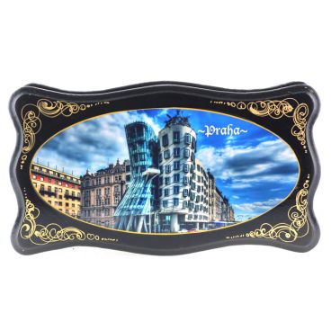 Casket-stone 13 * 24 &quot;Prague. Dancing house&quot;