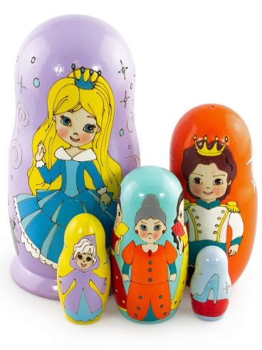 Matryoshka medium 5 places &quot;Cinderella&quot;