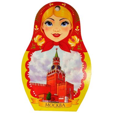 Board matryoshka souvenir &quot;Moscow.Kreml&quot;