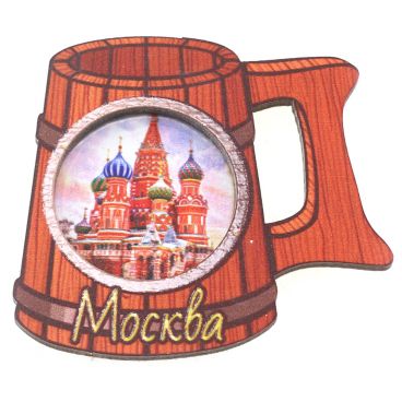 Double-layer magnet &quot;Moscow Mug-1&quot;