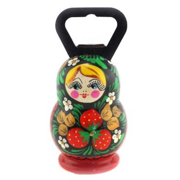 Bottle opener Khokhloma