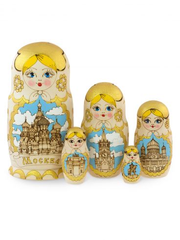 Matryoshka zhenka average 5 places &quot;Moscow-1&quot;
