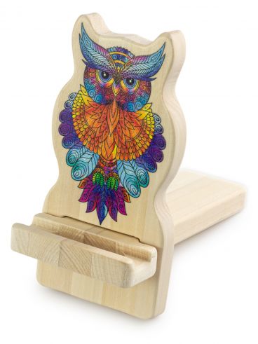 Owl mobile device stand