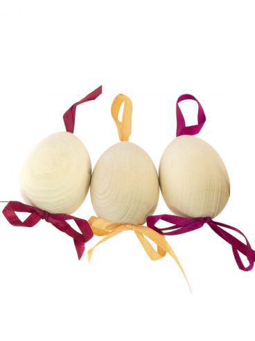 Easter egg set 32 with ribbon 3pcs/pack