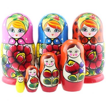 Matryoshka Maidan 5 pcs big mix