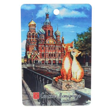 Souvenir board &quot;St. Petersburg cats-2&quot;