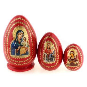 Egg Religion 3 places red &quot;Fadeless color&quot;