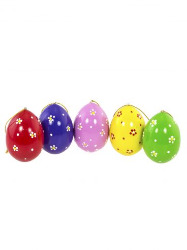 Easter set of 5 eggs 6,2x4,6 cm / souvenir
