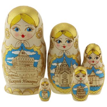 Matryoshka 5 places zhenka &quot;N. Novgorod-1&quot;