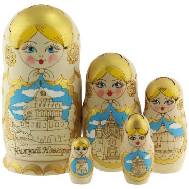 Matryoshka zhenka 5 places average &quot;N.Novgorod-1&quot;
