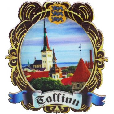 Double magnet &quot;Old Tallinn&quot;