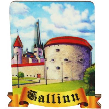 Double magnet &quot;Tallinn. Tower Margarita thick&quot;