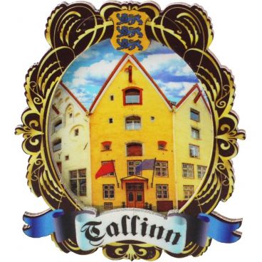 Magnet double &quot;Tallinn. Three Sisters-2&quot;