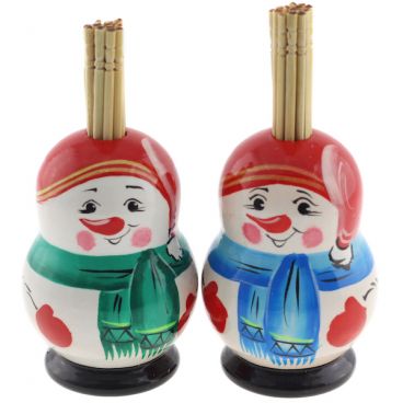 Toothpicks holder &#039;Snowman&#039;