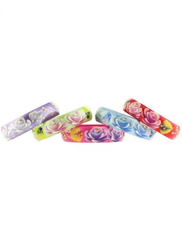 Thin bracelet &quot;Roses&quot; assorted 2 cm/decoration/accessory