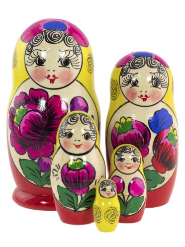 Maydanovskaya nesting doll 5 places small