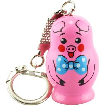 Keychain-animal &quot;Pig boy&quot;