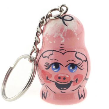 Keychain-animal pig-2