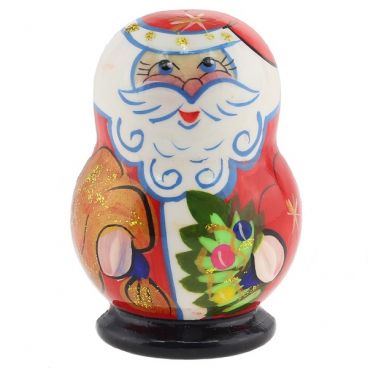 Magnet-half Santa Claus