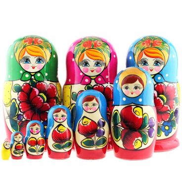 Matryoshka Maidan 7 pcs mix