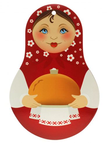 Board matryoshka souvenir &quot;With loaf&quot;
