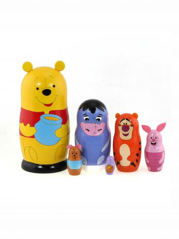 Matryoshka Winnie the Pooh 6 pcs