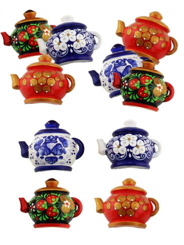 Set Magnet Teapot Assorted 1pcs